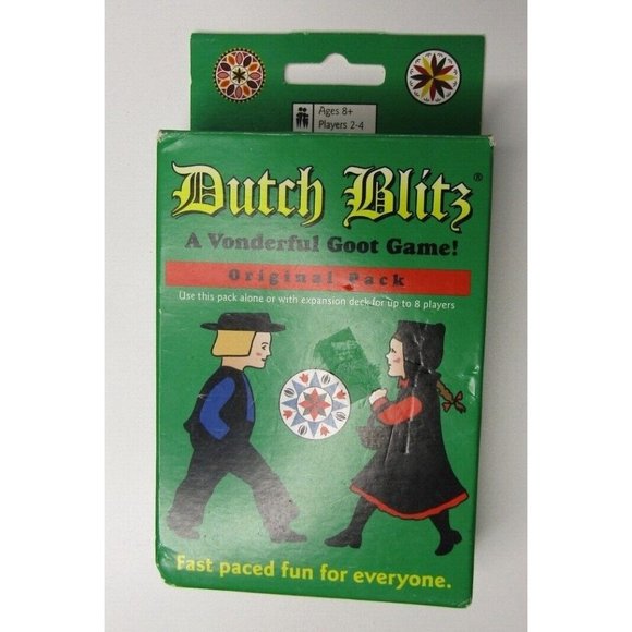 Dutch Blitz Family Card Game "A Vonderful Goot Game!" Complete 2 to 4 Players - Picture 6 of 6